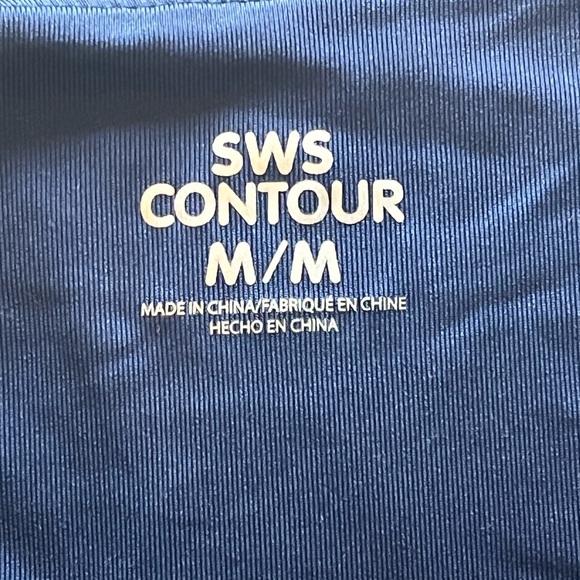 Elegant Navy Bodysuit - Picture 2 of 2